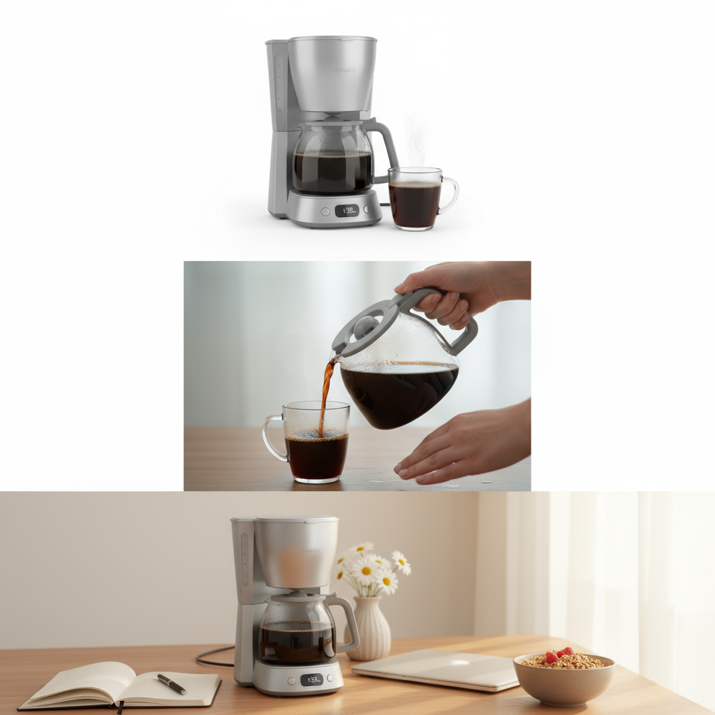 AI result: Product Story Three-Frame Collage