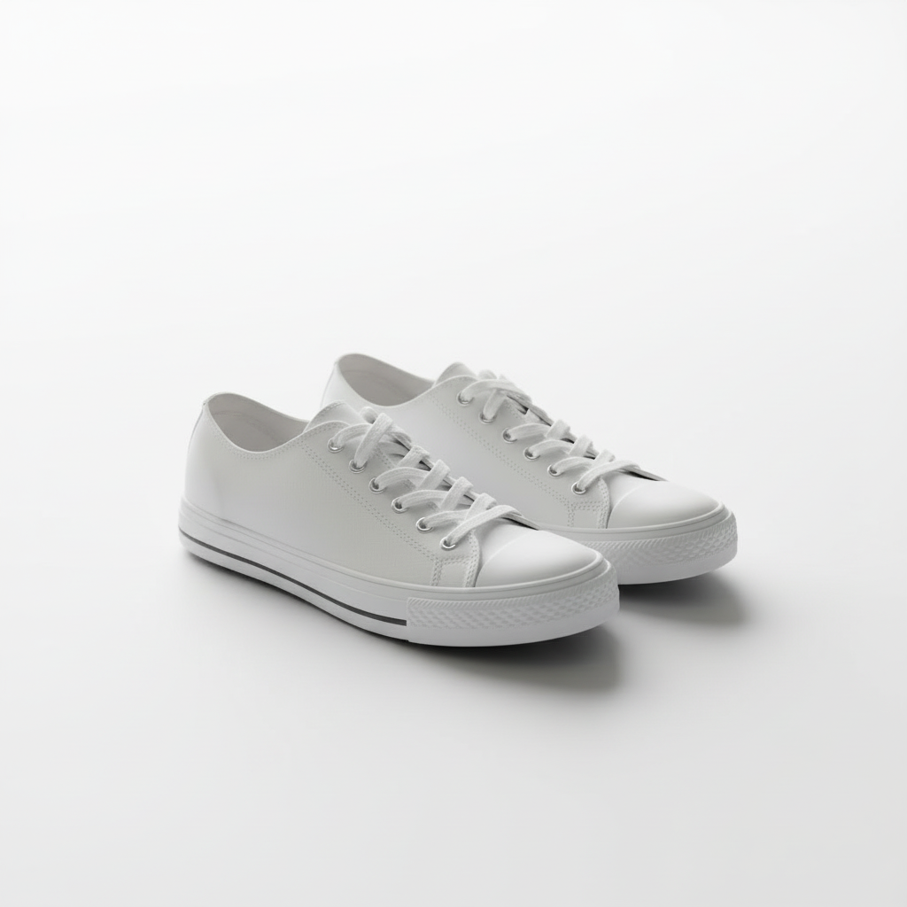 Product on pure white studio background